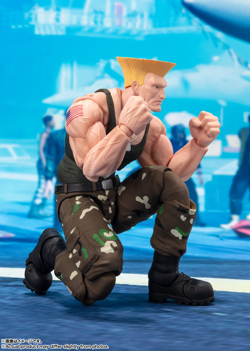 BANDAI SPIRITS S.H.Figuarts Street Fighter Guile Outfit 2 Action Figure