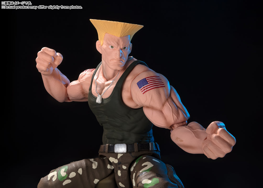 BANDAI SPIRITS S.H.Figuarts Street Fighter Guile Outfit 2 Action Figure