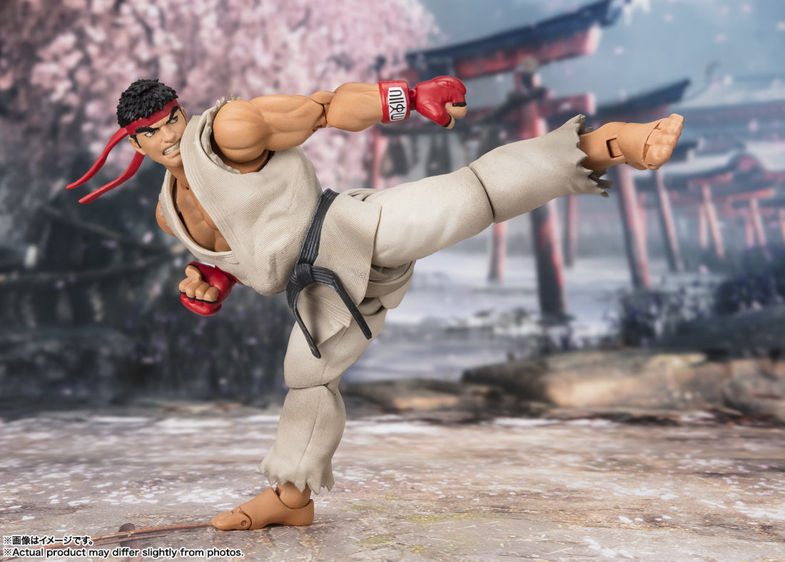 BANDAI SPIRITS S.H.Figuarts Street Fighter Ryu Outfit 2 Reissue Action Figure