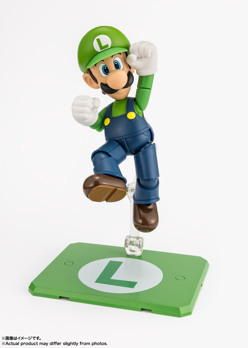 BANDAI SPIRITS S.H.Figuarts Super Mario Luigi Action Figure