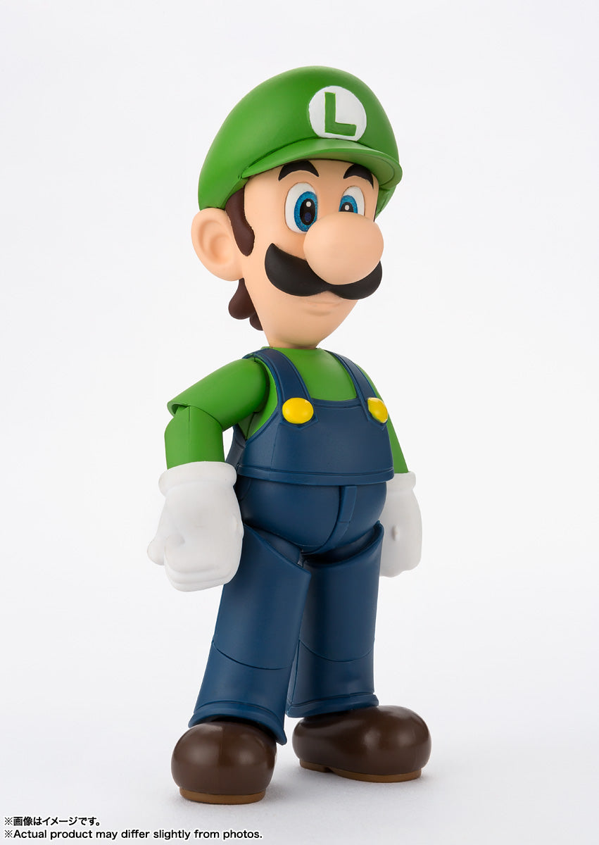 BANDAI SPIRITS S.H.Figuarts Super Mario Luigi Action Figure