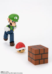 BANDAI SPIRITS S.H.Figuarts Super Mario Luigi Action Figure