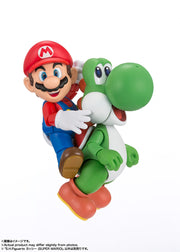 BANDAI SPIRITS S.H.Figuarts Super Mario Yoshi Action Figure