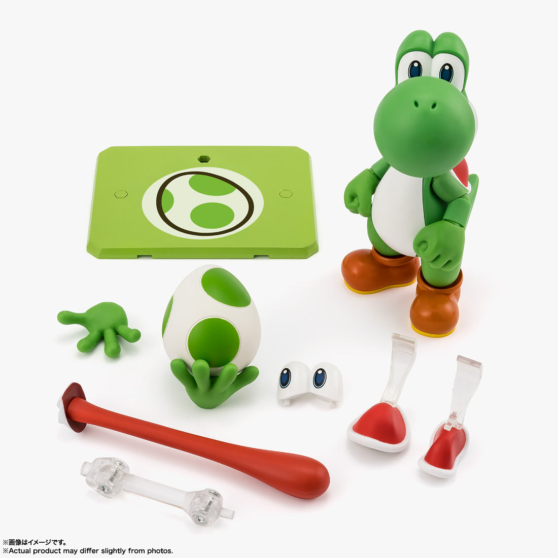 BANDAI SPIRITS S.H.Figuarts Super Mario Yoshi Action Figure