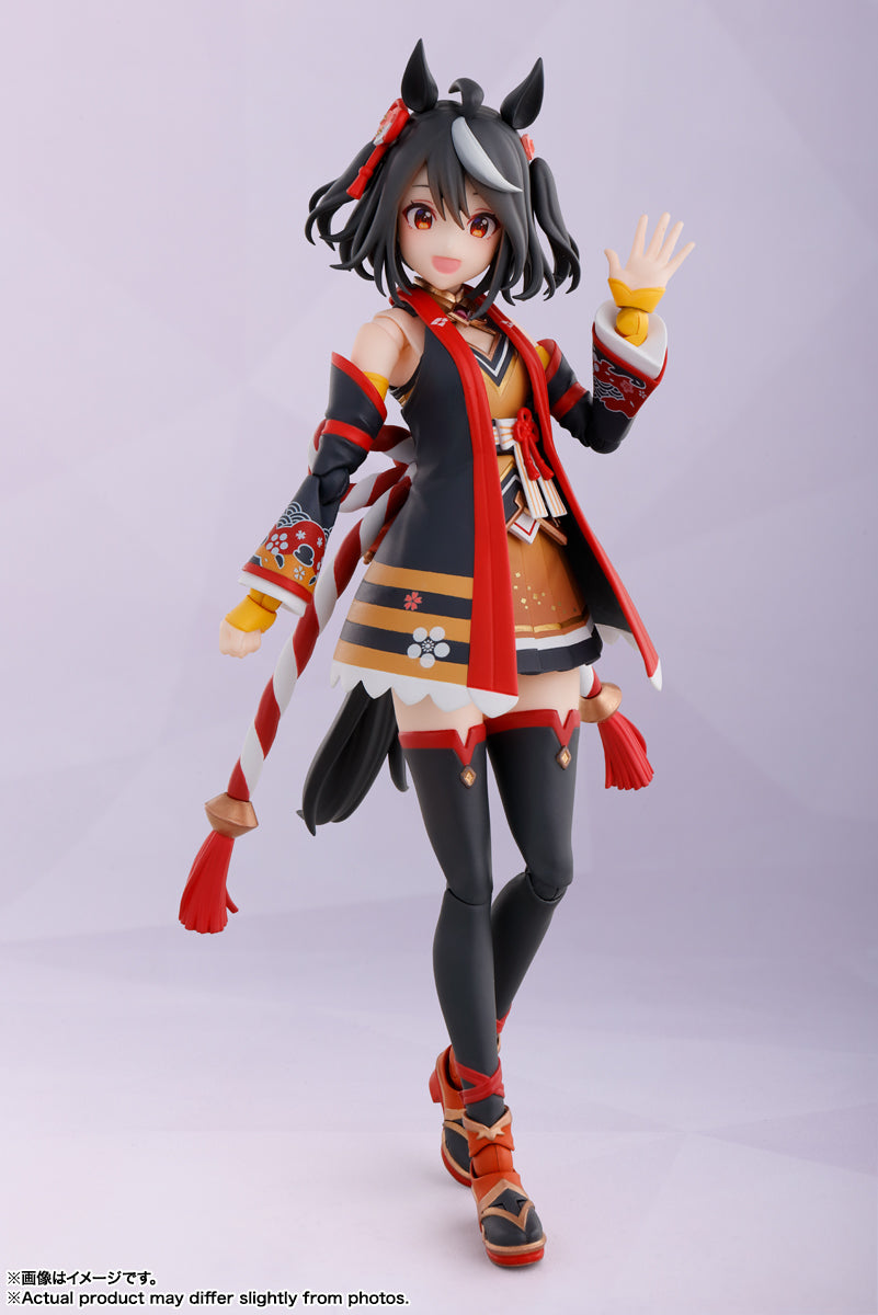BANDAI SPIRITS S.H.Figuarts Umamusume Pretty Derby Kitasan Black Action Figure