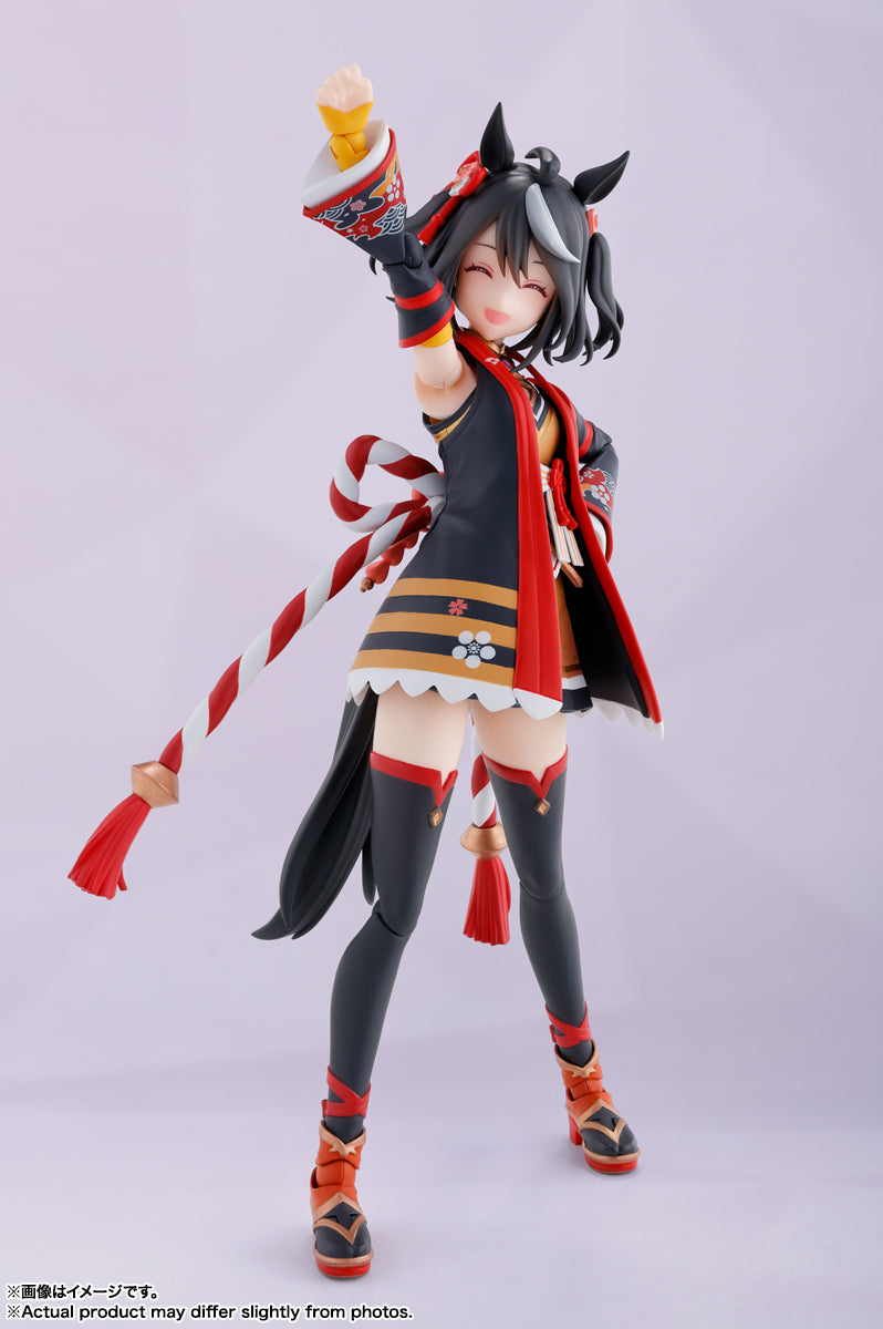 BANDAI SPIRITS S.H.Figuarts Umamusume Pretty Derby Kitasan Black Action Figure