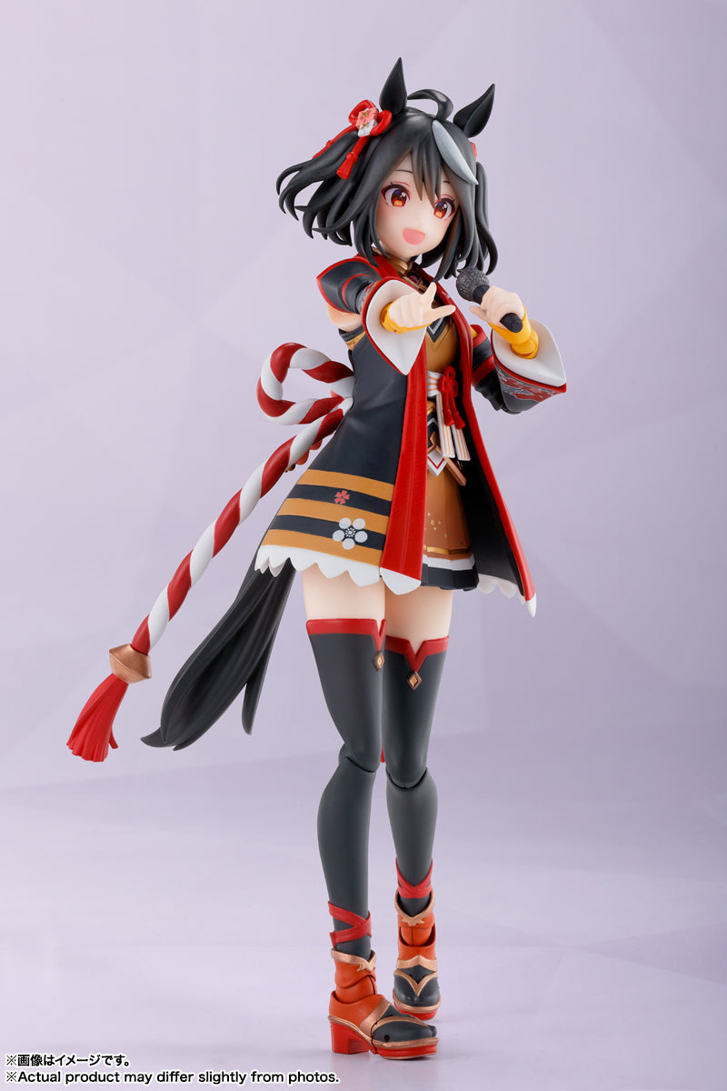 BANDAI SPIRITS S.H.Figuarts Umamusume Pretty Derby Kitasan Black Action Figure