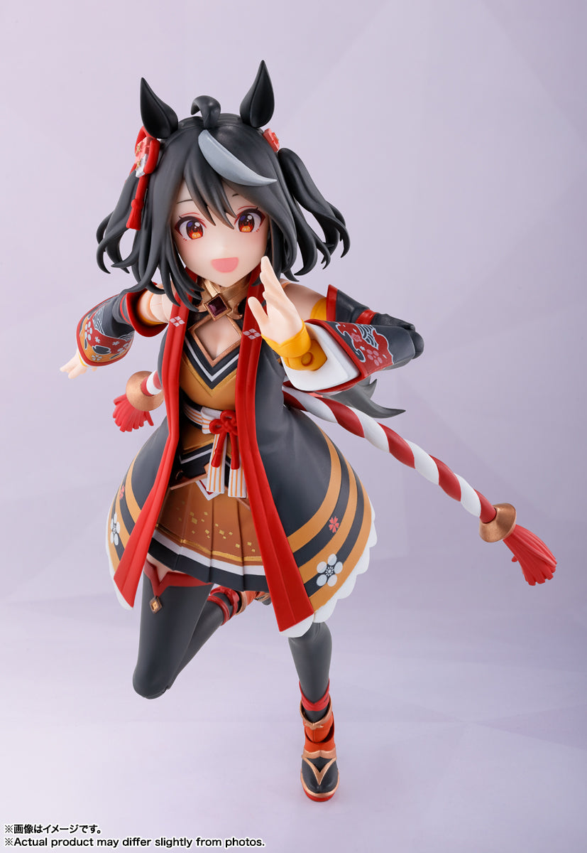 BANDAI SPIRITS S.H.Figuarts Umamusume Pretty Derby Kitasan Black Action Figure