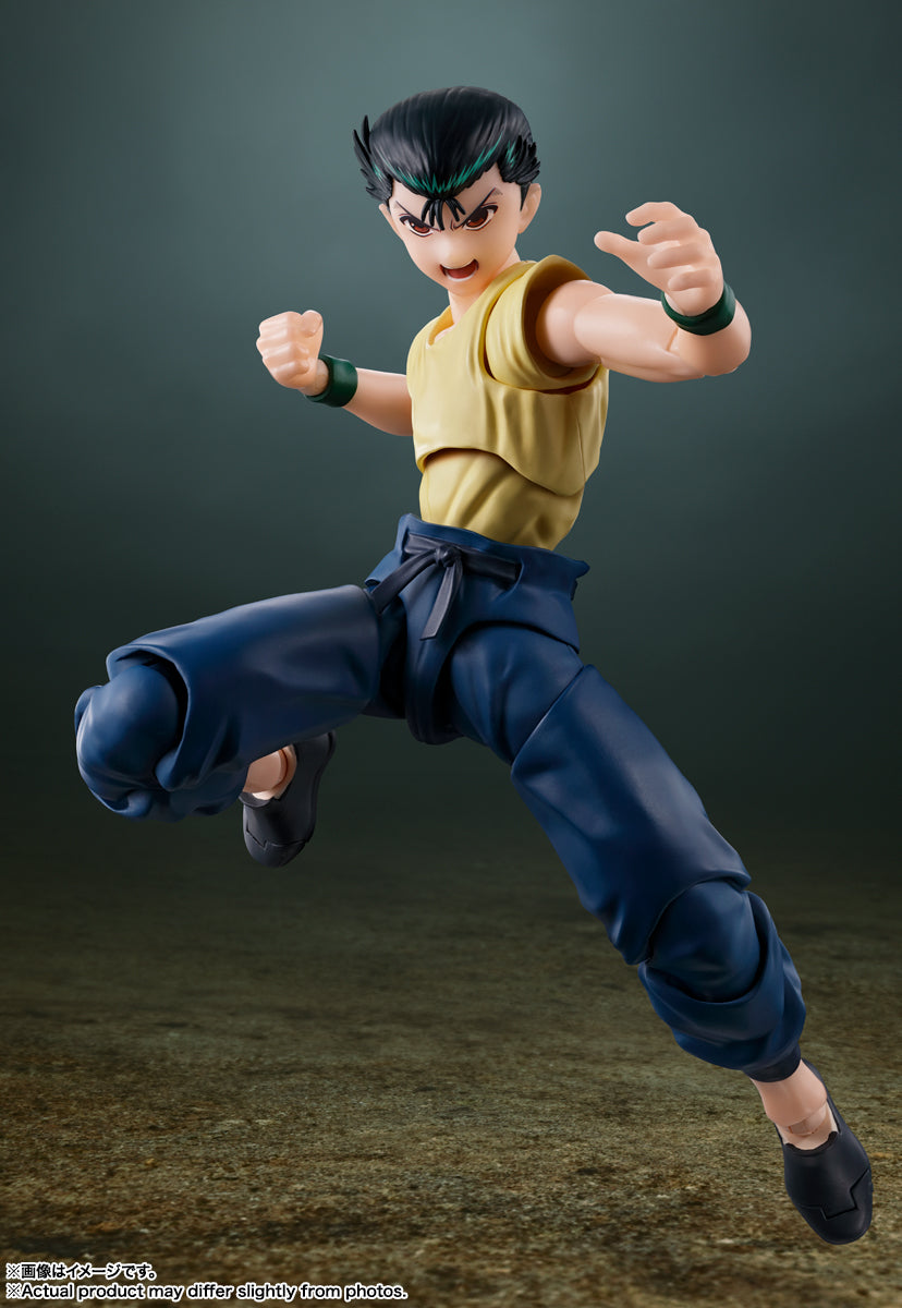 BANDAI SPIRITS S.H.Figuarts Yu Yu Hakusho Yusuke Urameshi Reissue Action Figure