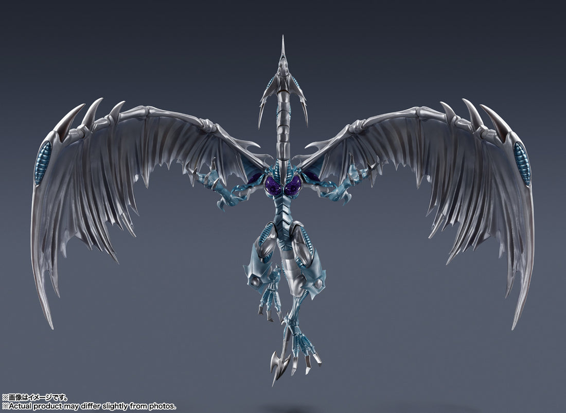 BANDAI SPIRITS S.H.MonsterArts Yu-Gi-Oh! 5D's Stardust Dragon Action Figure