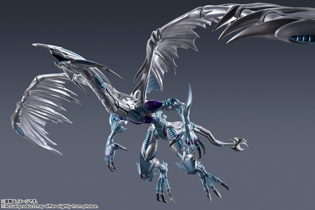 BANDAI SPIRITS S.H.MonsterArts Yu-Gi-Oh! 5D's Stardust Dragon Action Figure