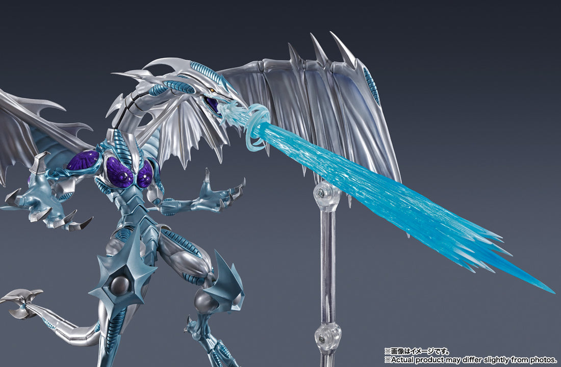 BANDAI SPIRITS S.H.MonsterArts Yu-Gi-Oh! 5D's Stardust Dragon Action Figure