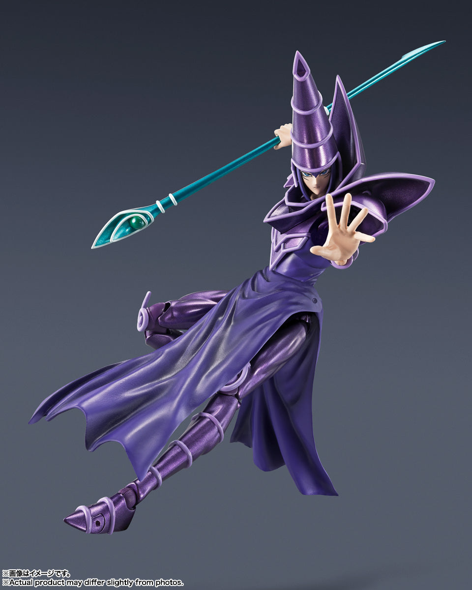 BANDAI SPIRITS S.H.MonsterArts Yu-Gi-Oh! Duel Monsters Dark Magician Action Figure