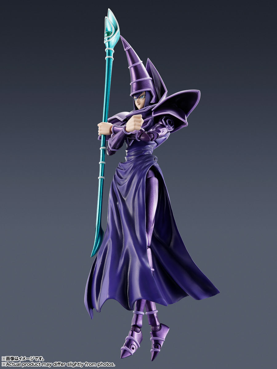 BANDAI SPIRITS S.H.MonsterArts Yu-Gi-Oh! Duel Monsters Dark Magician Action Figure