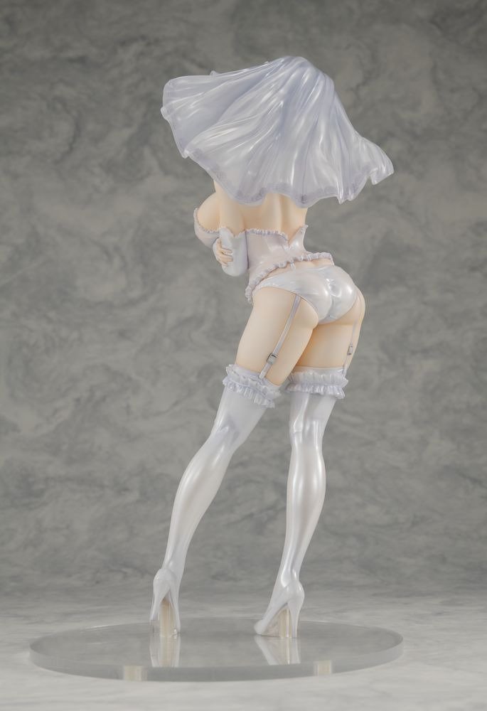 Senran Kagura Shinovi Master Yumi Wedding Lingerie Ver. 1/7 Scale Figure Reissue - product view 3