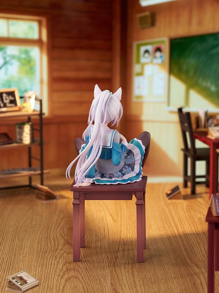 Luminous Box Senren Banka Yoshino Tomotake Animal Ears School Uniform Ver. 1/7 Complete Figure official product photo