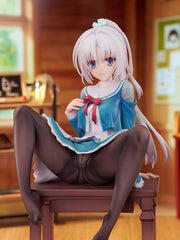 Luminous Box Senren Banka Yoshino Tomotake Animal Ears School Uniform Ver. 1/7 Complete Figure official product photo