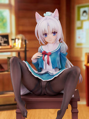Luminous Box Senren Banka Yoshino Tomotake Animal Ears School Uniform Ver. 1/7 Complete Figure official product photo