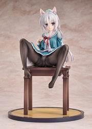 Luminous Box Senren Banka Yoshino Tomotake Animal Ears School Uniform Ver. 1/7 Complete Figure official product photo