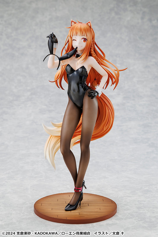 Spice and Wolf Holo Light Novel Bunny Ver. 1/7 Scale Figure KADOKAWA Special Set - product view 1
