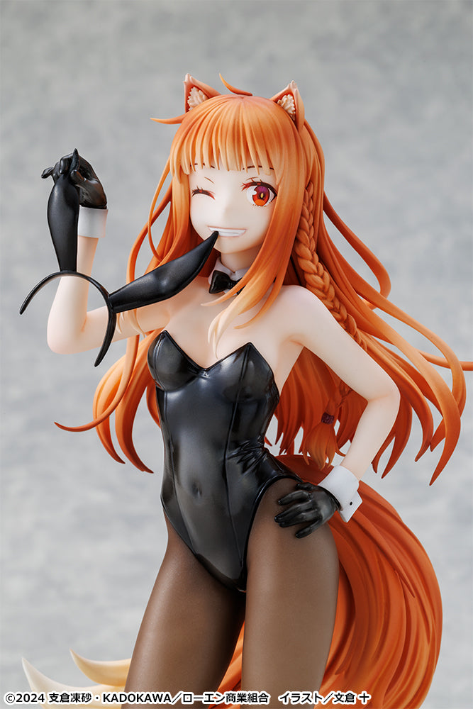 Spice and Wolf Holo Light Novel Bunny Ver. 1/7 Scale Figure KADOKAWA Special Set - product view 7