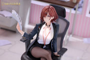 SSR FIGURE The Idolmaster Shiny Colors x Mahjong Soul Madoka Higuchi Effortless Work Ver. 1/7 Complete Figure - product view 4