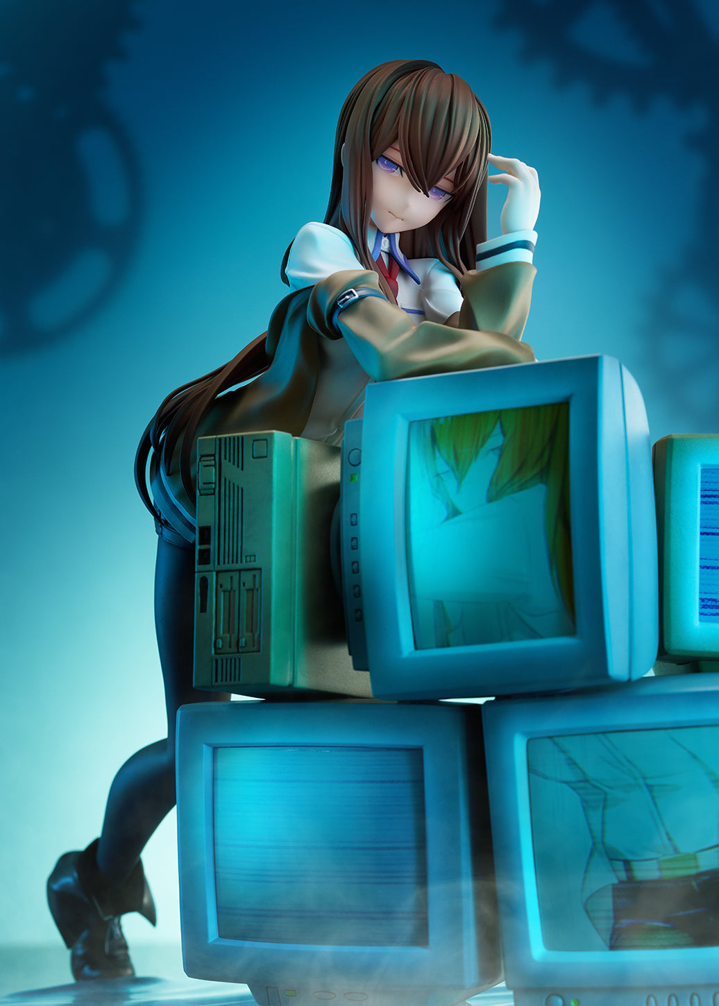 STEINS;GATE 0 Kurisu Makise 1/7 Scale Figure with LED Lighting - product view 10