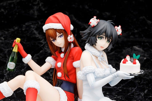 Steins;Gate 0 Kurisu Makise & Mayuri Shiina Christmas Ver. 1/7 Scale Figure Set - product view 1