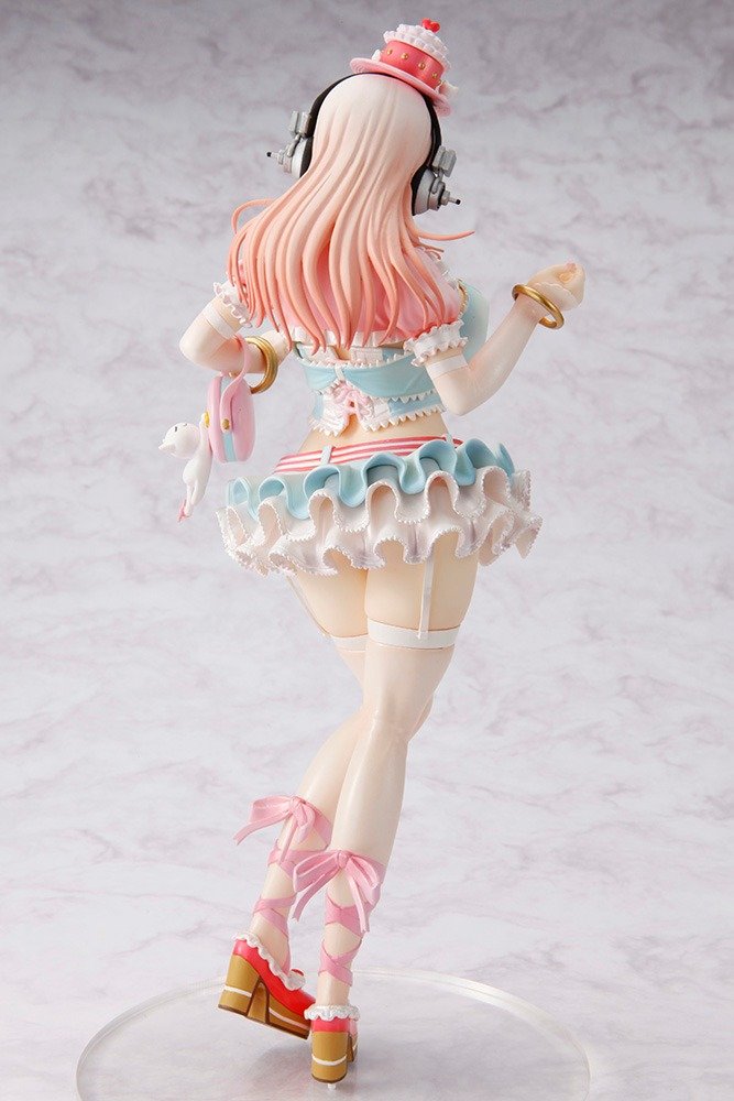 Super Sonico 10th Anniversary Birthday Party Ver. 1/7 Scale Figure - product view 4