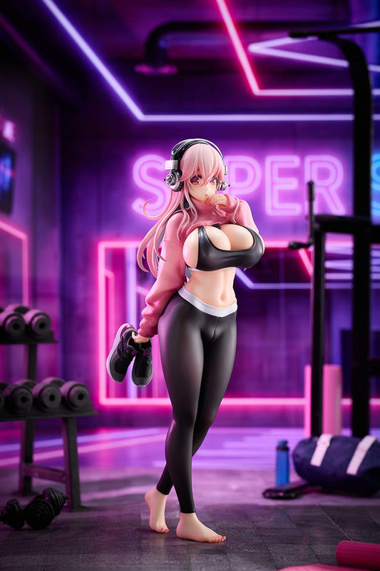 Solarain Super Sonico Exercise Ver. 1/6 Complete Figure official product photo