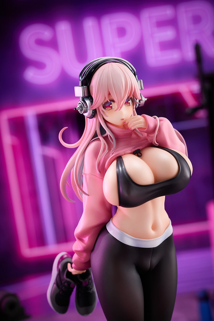 Solarain Super Sonico Exercise Ver. 1/6 Complete Figure official product photo