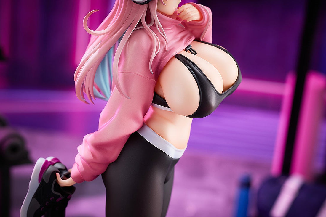 Solarain Super Sonico Exercise Ver. 1/6 Complete Figure official product photo