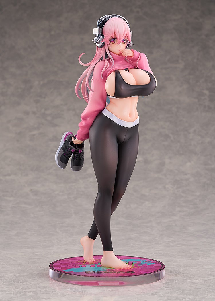 Solarain Super Sonico Exercise Ver. 1/6 Complete Figure official product photo