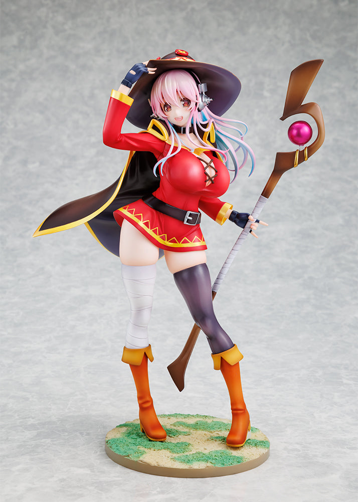 Super Sonico Megumin Ver. 1/7 Scale Figure - product view 1