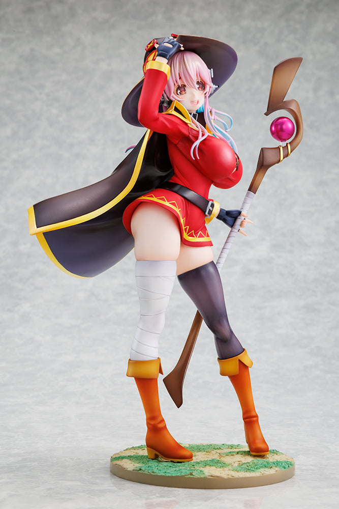 Super Sonico Megumin Ver. 1/7 Scale Figure KADOKAWA Special Set - product view 5
