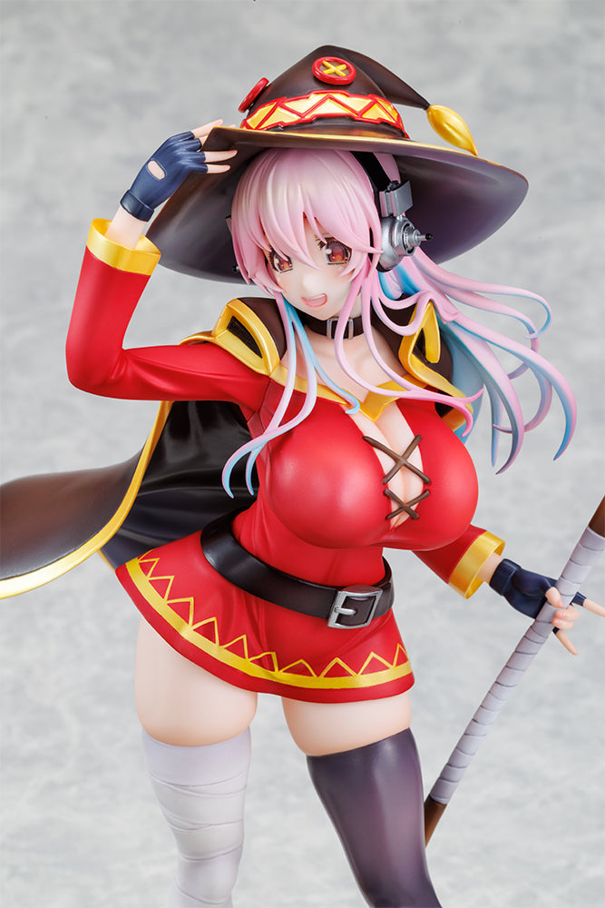 Super Sonico Megumin Ver. 1/7 Scale Figure KADOKAWA Special Set - product view 11