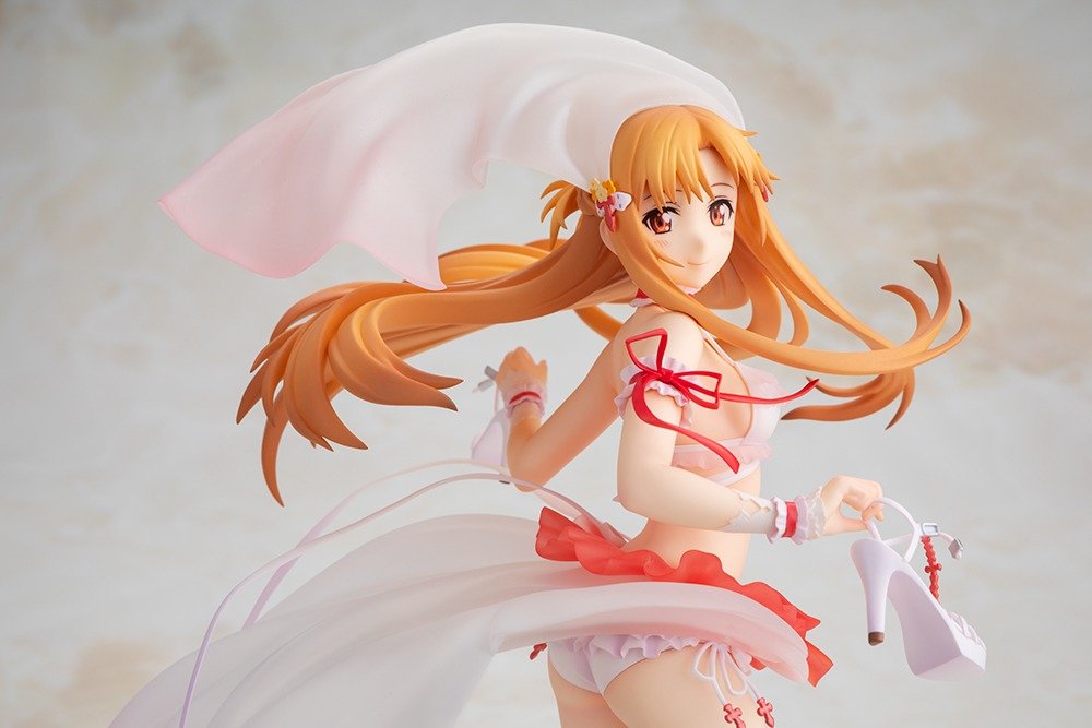 Sword Art Online Asuna Midsummer Sparkle Bride Ver. 1/7 Scale Figure - product view 6