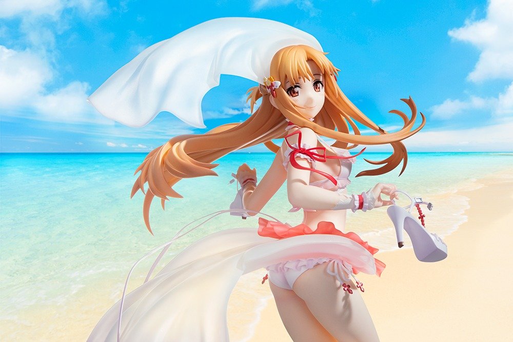 Sword Art Online Asuna Midsummer Sparkle Bride Ver. 1/7 Scale Figure - product view 10