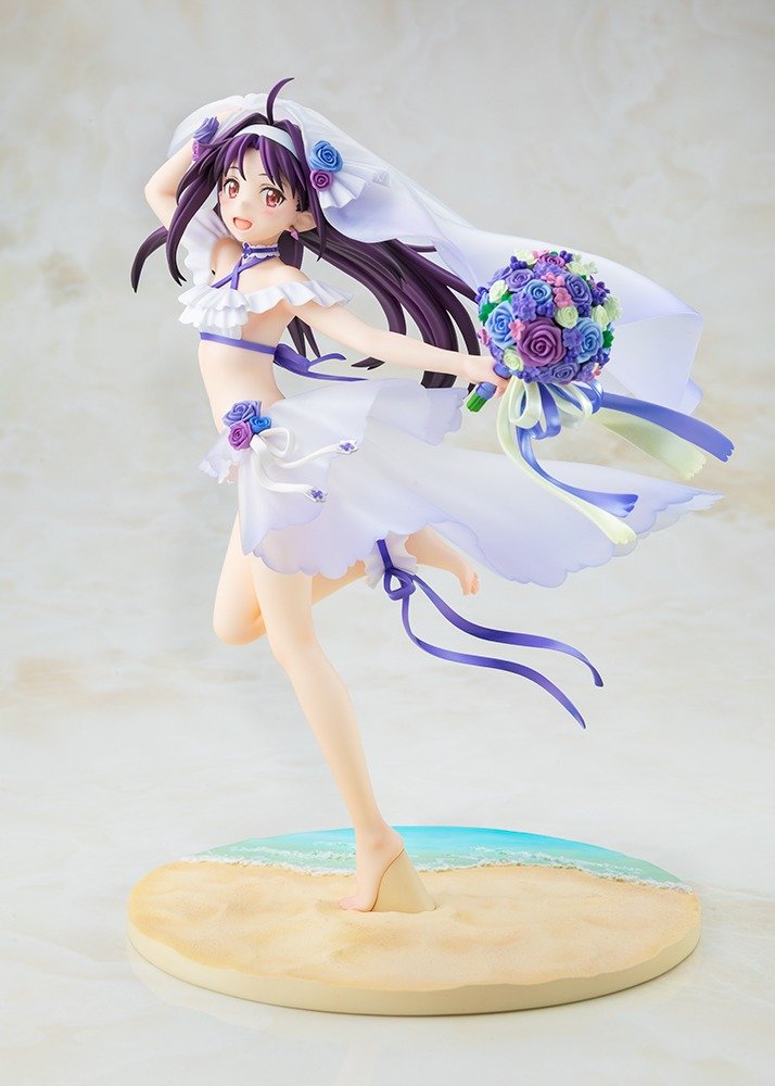 Sword Art Online Yuuki Midsummer Sparkle Bride Ver. 1/7 Scale Figure KADOKAWA Special Set - product view 1