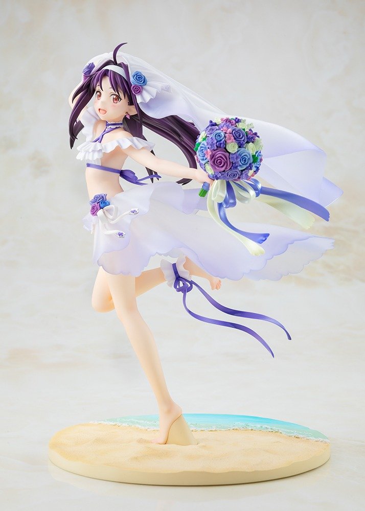 Sword Art Online Yuuki Midsummer Sparkle Bride Ver. 1/7 Scale Figure KADOKAWA Special Set - product view 3