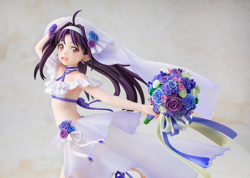 Sword Art Online Yuuki Midsummer Sparkle Bride Ver. 1/7 Scale Figure KADOKAWA Special Set - product view 8