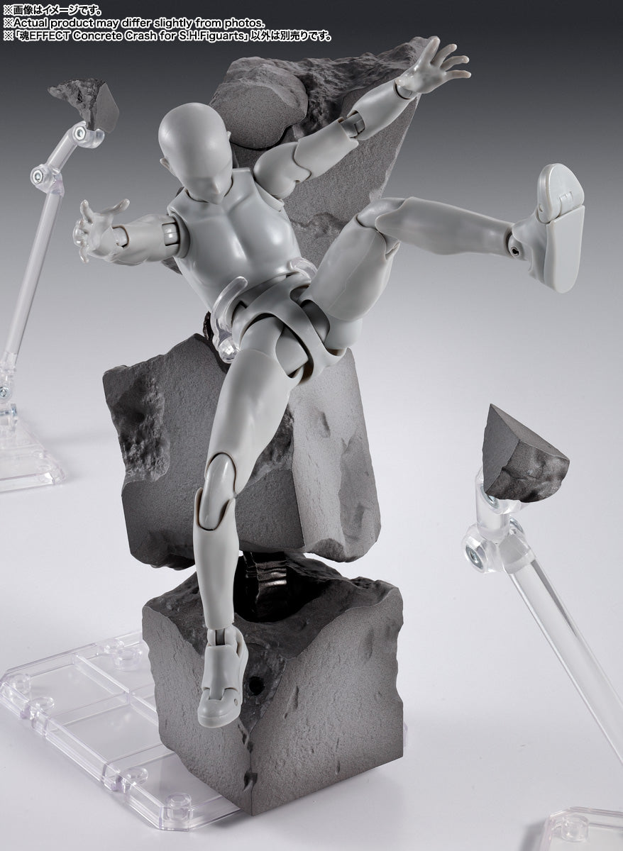 BANDAI SPIRITS Tamashii Effect Concrete Crash for S.H.Figuarts Accessory Set