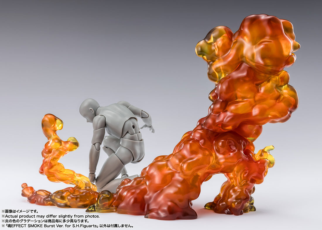 BANDAI SPIRITS Tamashii Effect Smoke Burst Ver. for S.H.Figuarts Display Effect Parts