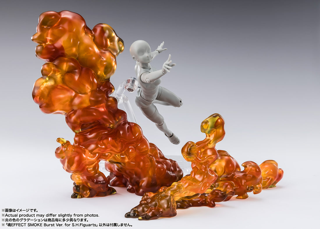 BANDAI SPIRITS Tamashii Effect Smoke Burst Ver. for S.H.Figuarts Display Effect Parts
