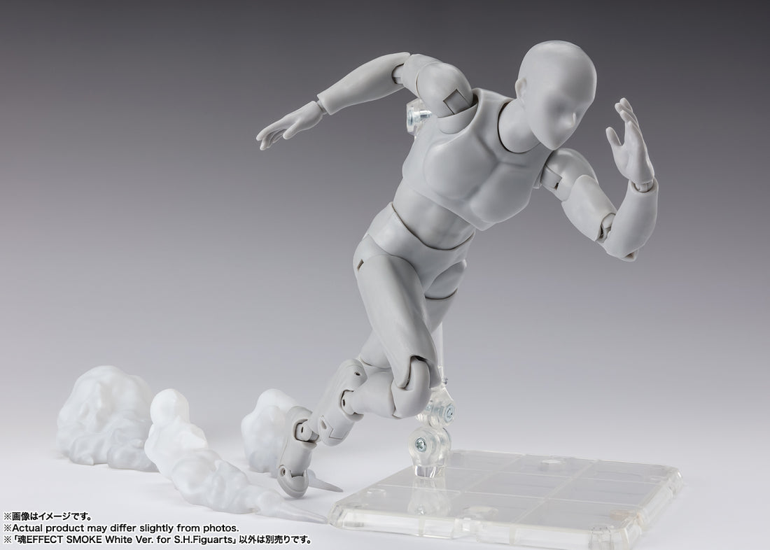 BANDAI SPIRITS Tamashii Effect Smoke White Ver. for S.H.Figuarts Display Effect Parts Reissue