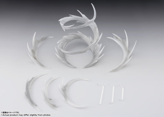 BANDAI SPIRITS Tamashii Effect Wind White Ver. for S.H.Figuarts Display Effect Parts