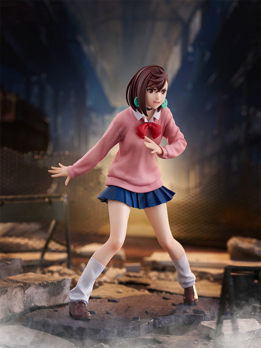 TENITOL Dandadan Momo complete figure official FuRyu product image