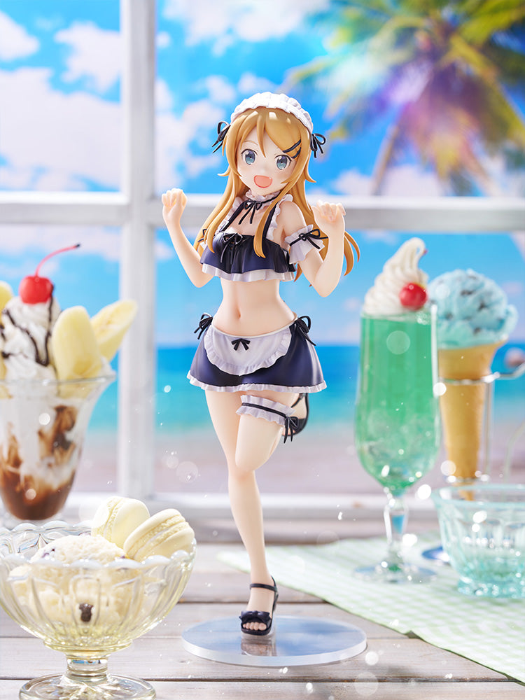 TENITOL TALL Kirino, Kuroneko & Ayase Swimsuit Maid Ver. 3-Figure Set official FuRyu product image