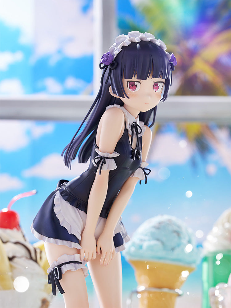 TENITOL TALL Kirino, Kuroneko & Ayase Swimsuit Maid Ver. 3-Figure Set official FuRyu product image