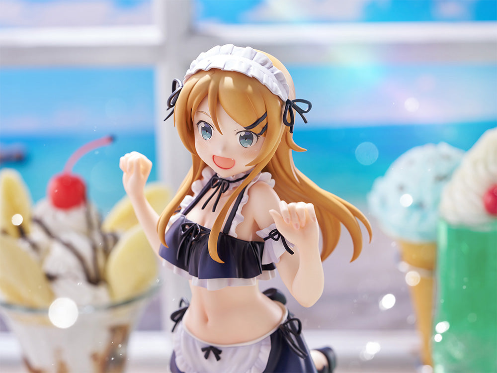 TENITOL TALL Kirino, Kuroneko & Ayase Swimsuit Maid Ver. 3-Figure Set official FuRyu product image